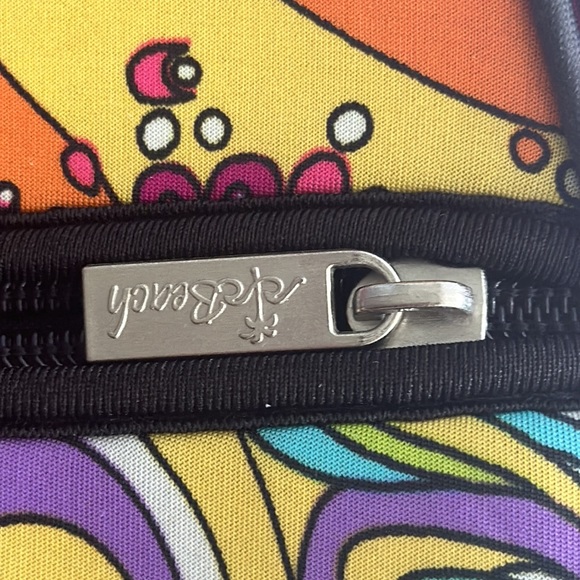 Beach by CLC. Mod art design, like new inside zipper pocket front zipper pocket - Picture 8 of 16